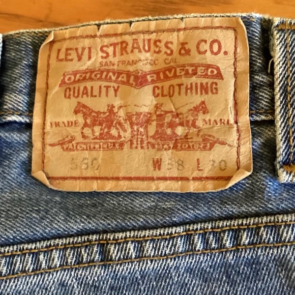 Men’s 560 Levi’s Jeans Size 38/30 - Picture 3 of 5